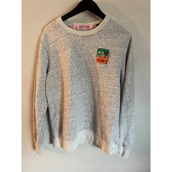 Scotch and Soda Men's Heather Sweater - Size L‎ - Picture 1 of 5